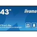 IIYAMA 43" LH4365UHSB-B1 4K UHD (3840x2160) IPS Signage 24/7, 800 cd/m2, 1200:1, Android OS, E-Share, iiSignage2
