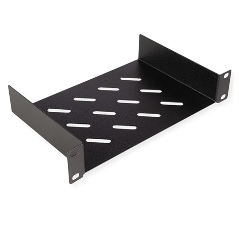 Roline 10" 1U fiksna polica, D=150mm, crna