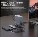 Roline VALUE Docking station USB-C, 2×HDMI/DP 4K/60, G-LAN, 3×USB-A 3.2, USB-C, 2×USB2.0, PD 100W, SD/microSD, Audio out