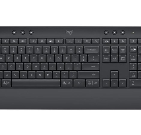 Logitech K650 Signature bežična tipkovnica, USB, crna (920-010945)