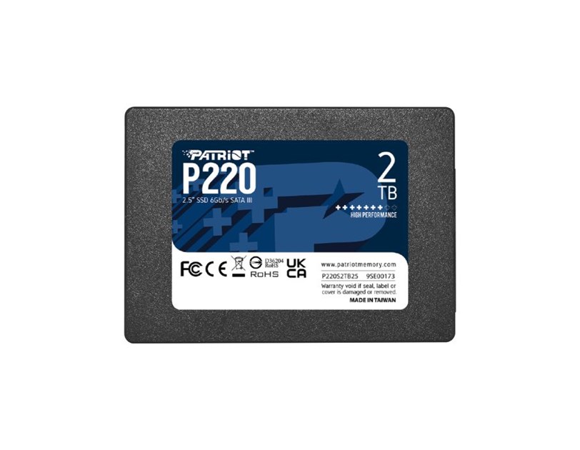 Patriot P220 2TB SATA3 SSD 2.5"