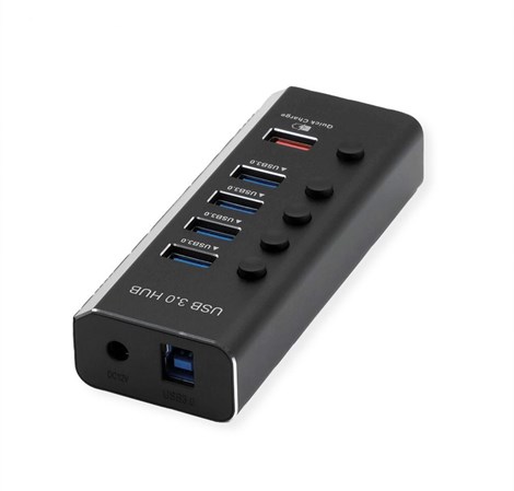 Roline Hub 7-portova USB3.2Gen1, preklopni