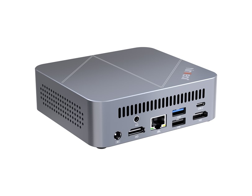 NINKEAR Mini PC M7, AMD Ryzen 5 7540U, 16GB DDR4, 512GB SSD, Radeon Graphics, Win 11 Pro + 2Y