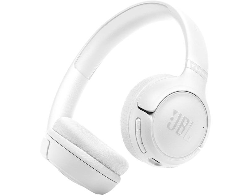 JBL Tune 530BT, naglavne bežične slušalice, bluetooth, bijele