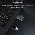 TP-Link BE3600 Archer TBE230U bežični Dual-Band Wi-Fi 7 USB3.0/USB Type C adapter 688Mbps/2882Mbps (2.4GHz/5GHz), 802.11a/b/g/n/ac/ax/be, WPA/WPA2/WPA3, WPA-PSK/WPA2-PSK