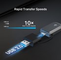 TP-Link BE3600 Archer TBE230U bežični Dual-Band Wi-Fi 7 USB3.0/USB Type C adapter 688Mbps/2882Mbps (2.4GHz/5GHz), 802.11a/b/g/n/ac/ax/be, WPA/WPA2/WPA3, WPA-PSK/WPA2-PSK
