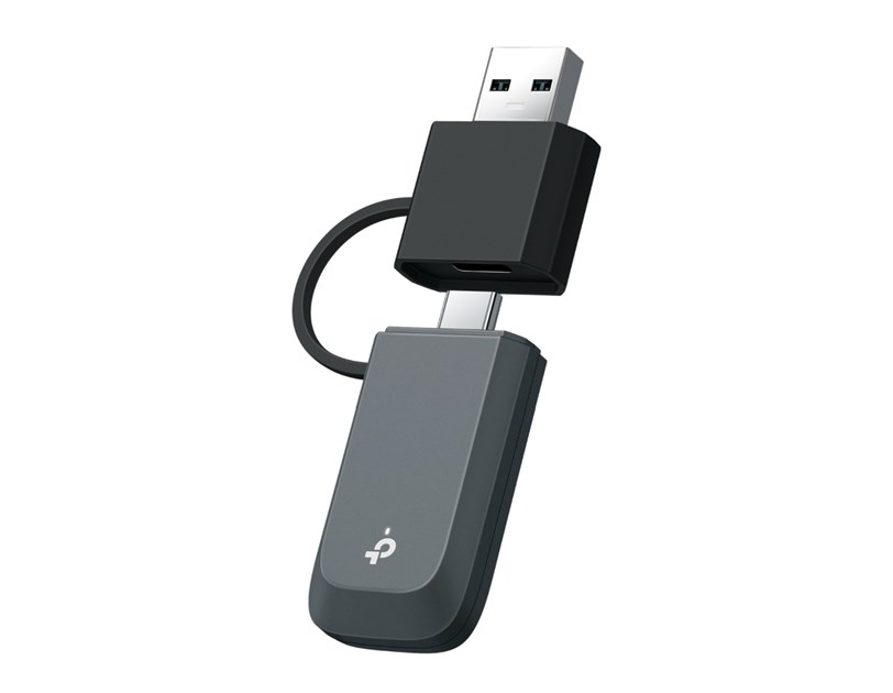 TP-Link BE3600 Archer TBE230U bežični Dual-Band Wi-Fi 7 USB3.0/USB Type C adapter 688Mbps/2882Mbps (2.4GHz/5GHz), 802.11a/b/g/n/ac/ax/be, WPA/WPA2/WPA3, WPA-PSK/WPA2-PSK