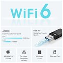 TP-LINK Archer TX50U, AX3000 Wi-Fi 6 USB adapter 
