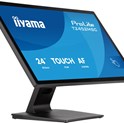 IIYAMA 24" T2452MSC-B2 Touchscreen FHD (1920x1080) IPS, 16:9, 120Hz, 400 cd/m2, 1300:1, 5ms, HDMI, DP, USB 3.2x2, TILT, zvučnici