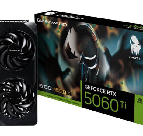 Gainward  RTX 5060 TI Ghost OC 8GB GDDR7 128-bit, PCIe 5.0, 3×DP/HDMI