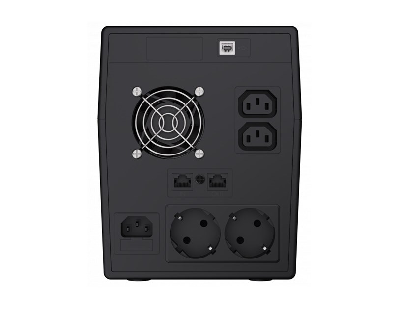 Green Cell UPS (UPS09) Microsine 2000VA/1400W, Line Interactive, Pure Sinewave, LCD