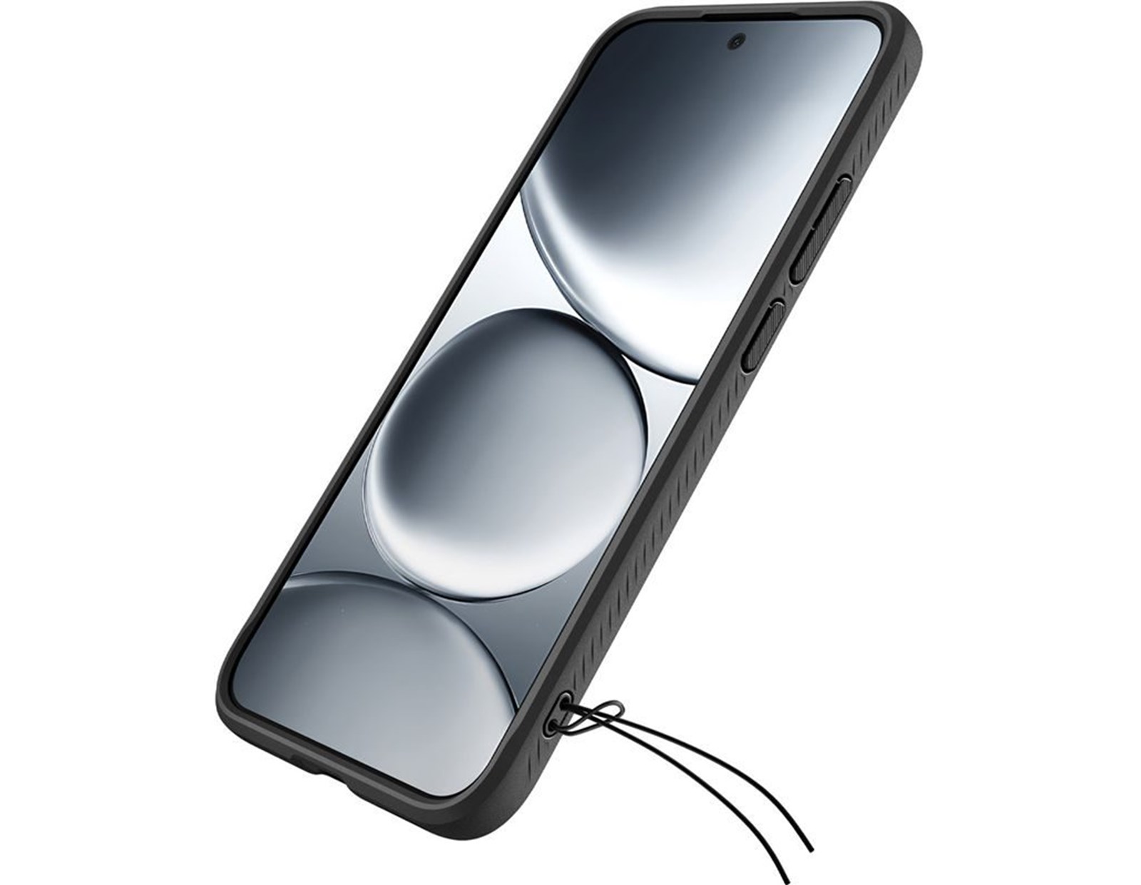 Spigen Rugged Armor, matte black - Xiaomi Redmi Note 15 Pro 5G