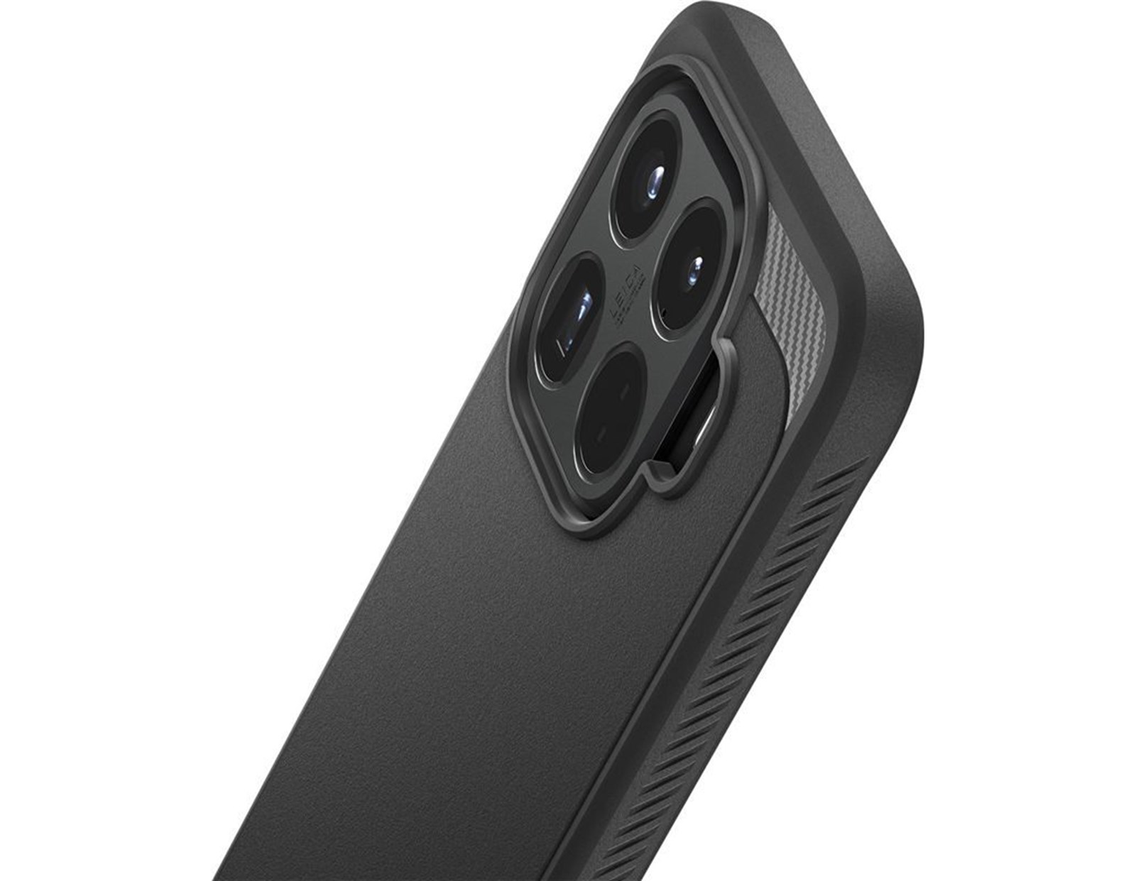 Spigen Rugged Armor, matte black - Xiaomi 15T Pro