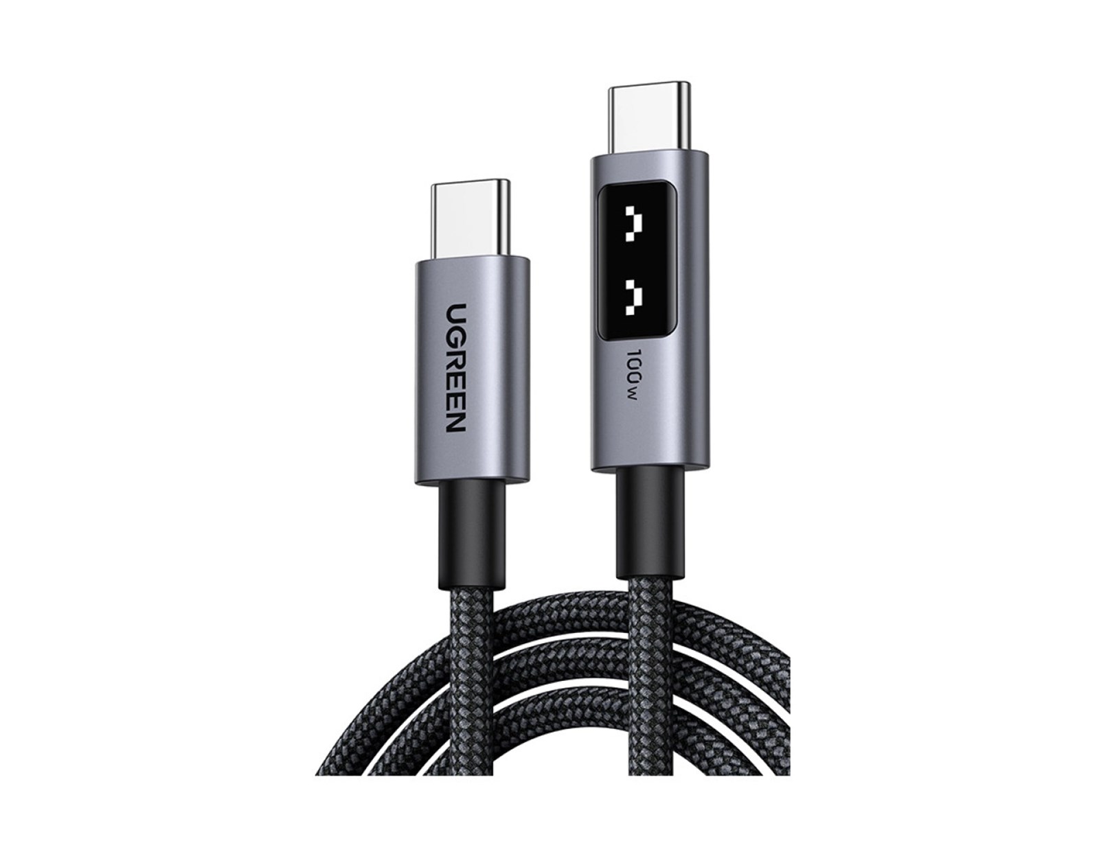UGREEN Uno USB C (M) to USB C (M), PowerDelivery, Fast Charging 5A Max, crni, 1m