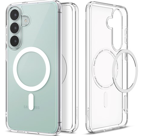 Spigen Ultra Hybrid MagSafe, clear white - Samsung Galaxy S26 FE