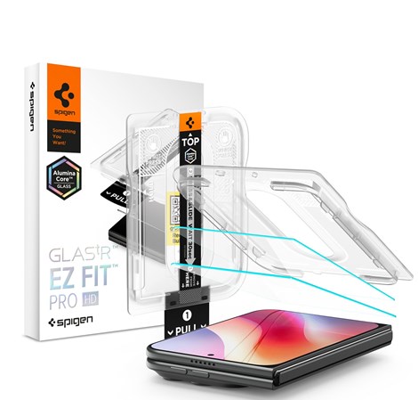 Spigen Glass tR EZ Fit Pro HD 2 Pack - iPhone 2026 Duo