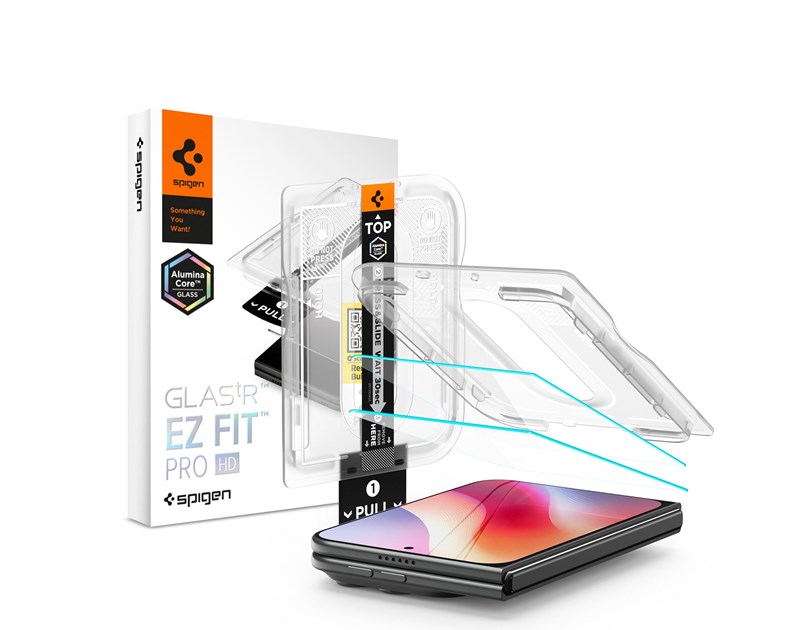 Spigen Glass tR EZ Fit Pro HD 2 Pack - iPhone 2026 Duo