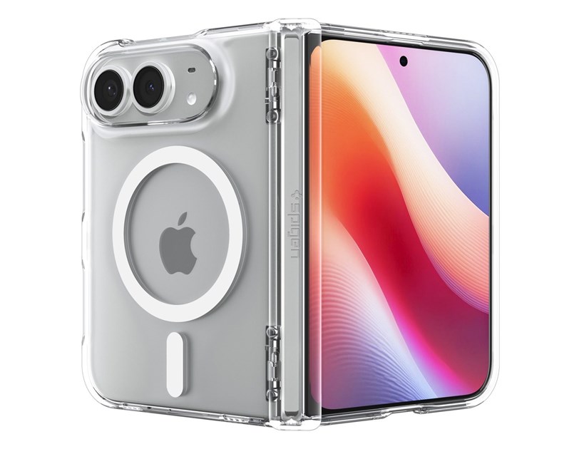 Spigen Ultra Hybrid Pro MagSafe, clear white -  iPhone 2026 Duo
