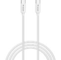 Verbatim Essentials Sync & Charge kabel USB-C na USB-C, M/M, 100 W PD3.0, bijeli, 3.0m