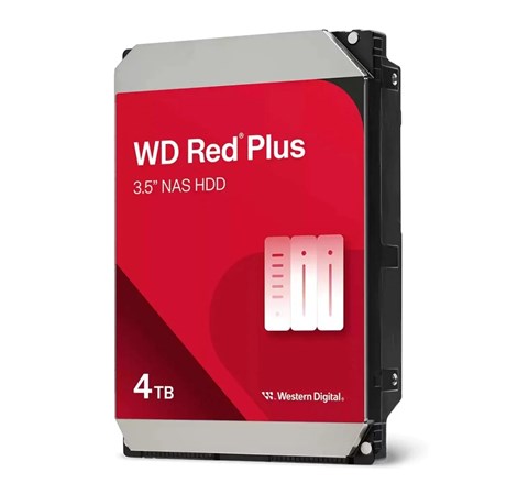 Western Digital Red Plus 4TB SATA3, 5400rpm, 128MB cache (WD40EFZZ)