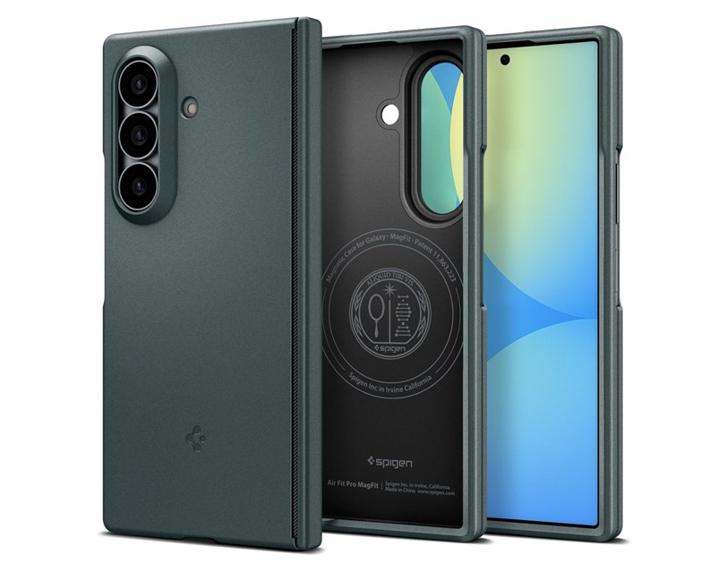 Spigen Air Fit Pro MagSafe, abyss green - Samsung Galaxy Z Fold8 Ultra
