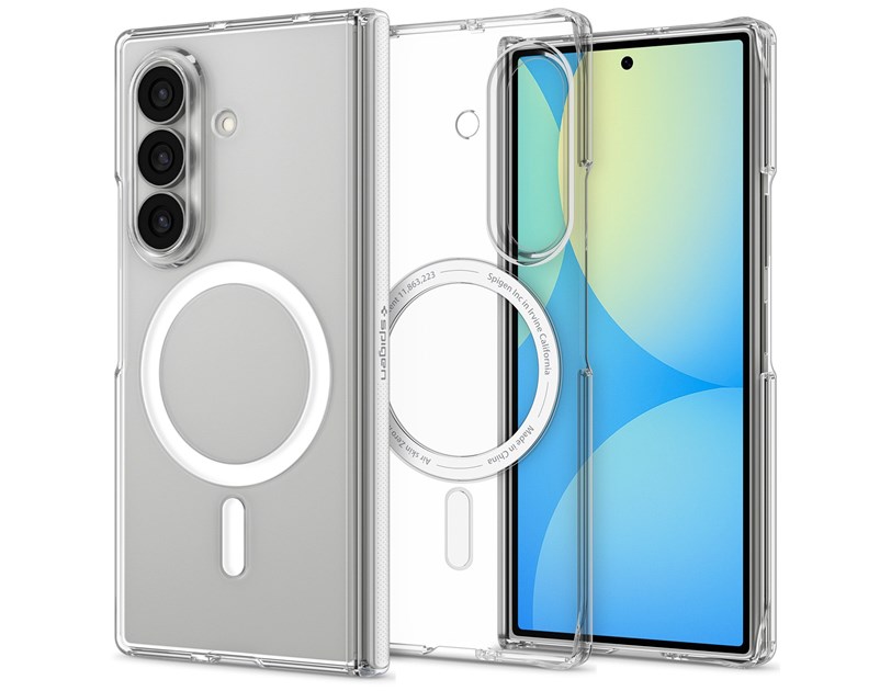 Spigen Air Skin Zero MagSafe, clear white - Samsung Galaxy Z Fold8 Ultra