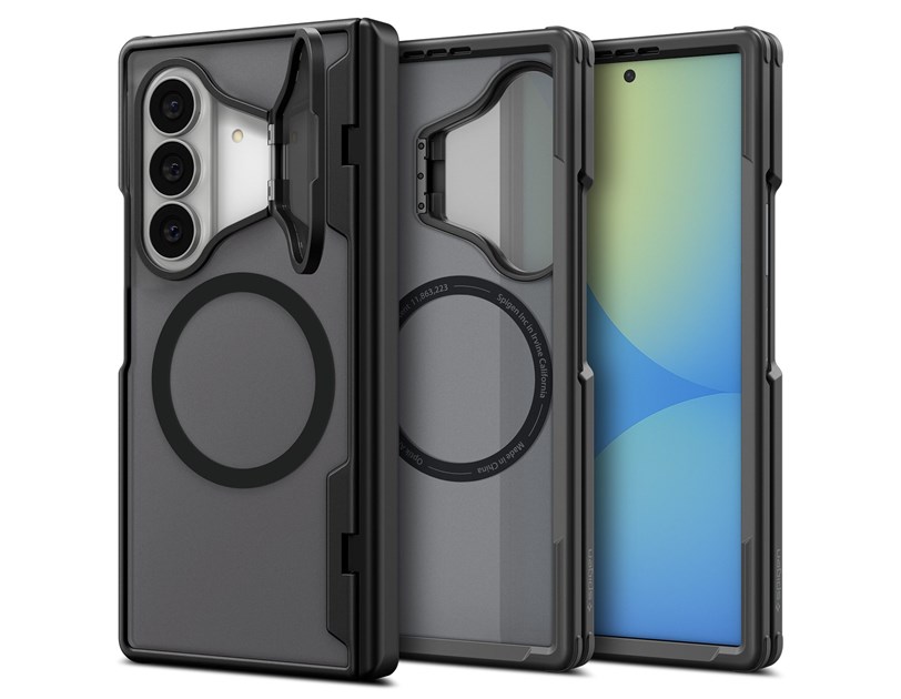 Spigen Optik Armor Pro MagSafe, black - Samsung Galaxy Z Fold8 Ultra