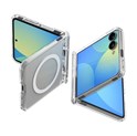 Spigen Ultra Hybrid Pro MagSafe, clear white - Samsung Galaxy Z Flip 2026