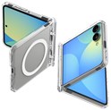 Spigen Ultra Hybrid Pro MagSafe, clear white - Samsung Galaxy Z Flip 2026