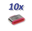 Roline USB TIP C port blokator, 10×blokator (za 11.02.8333)