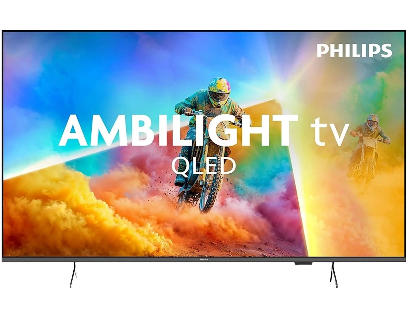 Philips 55" (139cm) 55PQS8501 QLED 4K UHD Smart TV, Titan OS, Ambilight, Dolby Atmos