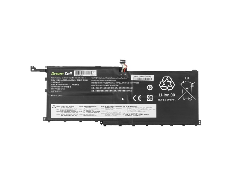 Green Cell (LE130) baterija 00HW028 za Lenovo ThinkPad X1 Carbon 4th Gen i Lenovo ThinkPad X1 Yoga (1st Gen, 2nd Gen)