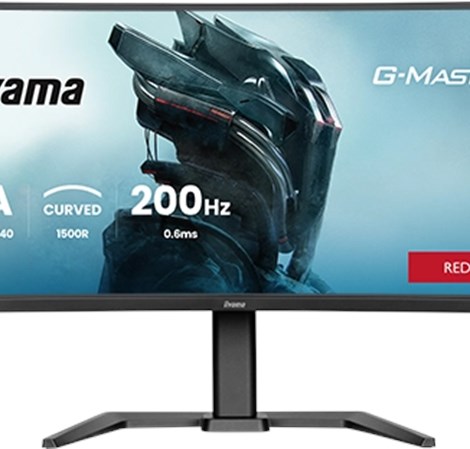 IIYAMA 34" GCB3484WQSU-B2 UWQHD (3440×1440) VA Curved 1500R 21:9, HDR400, 200Hz, 450 cd/m2, 4000:1, 0.6ms, 2×HDMI/DP, 2×USB-A/2×USB-C, PiP, DUAL MODE, zvučnici