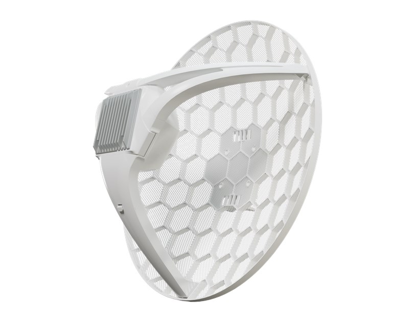 MikroTik LHGGR&R11e-LTE7 (LHGG LTE7 kit), vanjski LTE CPE, LTE Cat7 (300/100 Mbps), 17 dBi usmjerena antena, 2CA, ARM dual-core 800MHz CPU, 256MB RAM, 1xGLAN, RouterOS v7 (L3), PoE, PSU