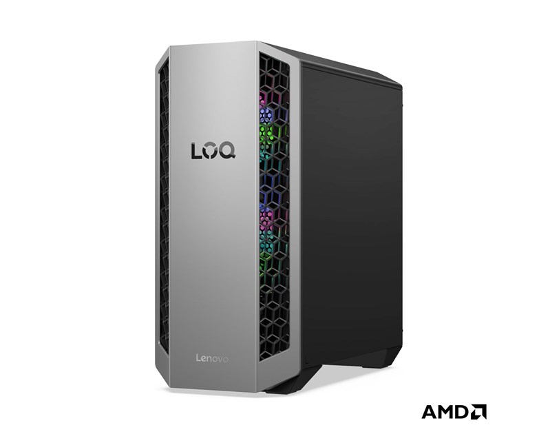 Lenovo LOQ Tower, AMD Ryzen 7 8745HX, 32GB DDR5, 1TB SSD, RTX 5070 12GB, tipk/miš, Win 11 Pro + 2Y (91DF008FXT)