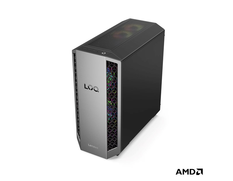 Lenovo LOQ Tower, AMD Ryzen 7 8745HX, 32GB DDR5, 1TB SSD, RTX 5060 8GB, tipk/miš, Win 11 Pro + 2Y (91DF007JSC)