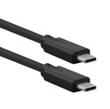 Roline USB 3.2 Gen 2x2 kabel, USB-C - USB-C, M/M, PD 20V5A, 20 Gbit/s, crni, 1.0m