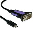 Roline pretvarač USB-C - Serial, DB9, 1.8m